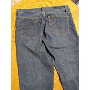 ROCK & REPUBLIC Jeans Womens 12M BERLIN Bling 12 M Preowned Used Embossed Used